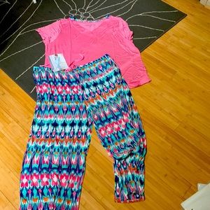 Very soft PJ/lounge wear set! 2X
